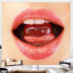 Tranh ngậm kẹo ngọt