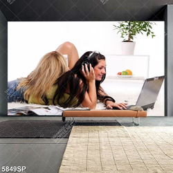 Tranh hai cô gái trẻ SP5849