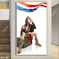 Tranh người mẫu cá tính SP5847