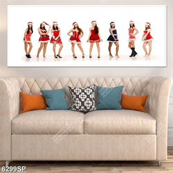 Tranh người mẫu noel SP6299