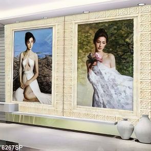 Tranh người đẹp file gốc