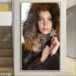 Tranh cô gái trẻ SP6266