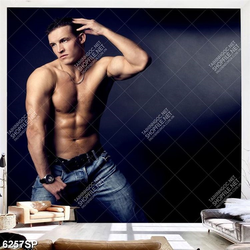 Tranh chàng trai nam tính SP6257