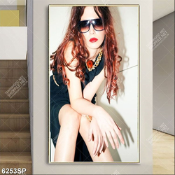 Tranh cô gái trẻ SP6253