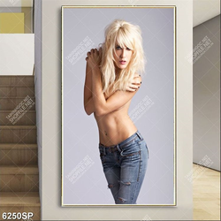 Tranh người mẫu khỏa thân nghệ thuật SP6250