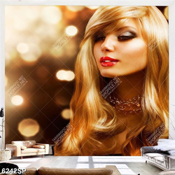 Tranh người đẹp tóc vàng SP6242