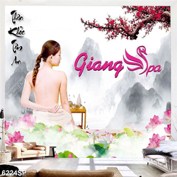 Tranh Thân khỏe tâm an in file psd