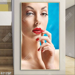 Tranh cô gái xinh đẹp SP6212