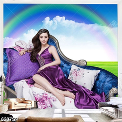 Tranh người đẹp Phạm Băng Băng in file gốc