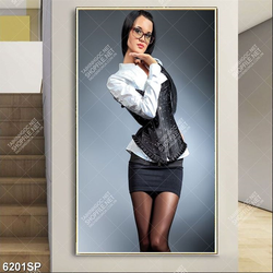 Tranh cô gái trẻ SP6201