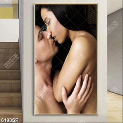Tranh cặp đôi hôn nhau SP6198