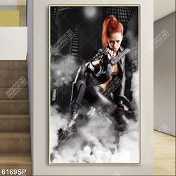 Tranh cô nàng cá tính SP6169