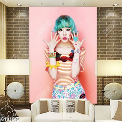 Tranh cô gái xinh đẹp SP6181