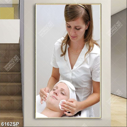 Tranh cô gái nằm chắm da SP6162