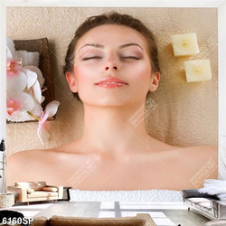 Tranh gương mặt đẹp không tì vết SP6160