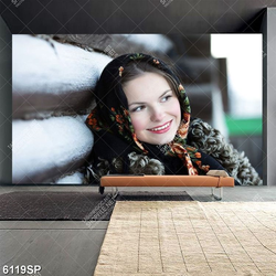 Tranh cô gái trẻ đẹp SP6119