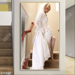 Tranh cô dâu đẹp SP6115
