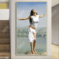 Tranh cô gái SP6110