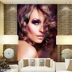 Tranh người mẫu make up treo spa mã số SP5502