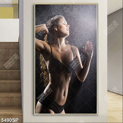 Tranh người đẹp treo spa mã số SP5490