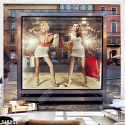 Tranh hai cô gái trẻ