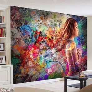 Tranh cô gái nghệ thuật mã số SP5473
