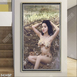 Tranh cô gái khỏa thân gợi cảm