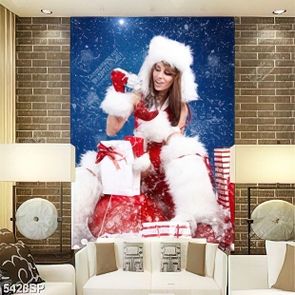 Tranh cô nàng noel mã số SP5428
