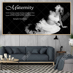 Tranh mẹ bầu gợi cảm