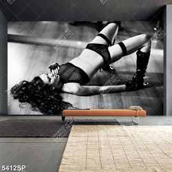 Tranh nghệ thuật người mẫu sexy treo spa mã số SP5412