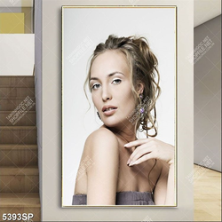 Tranh người đẹp tóc váng treo spa mã số SP5393
