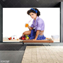 Tranh cô gái trẻ đẹp