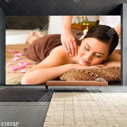 Tranh cô gái nằm massage thư giãn mã số SP5380