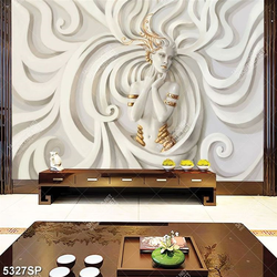 Tranh cô gái nghệ thuật