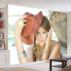 Tranh treo spa cô gái trẻ xinh đẹp mã số SP5326