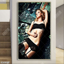 Tranh người mẫu nội y treo spa mã số 5309