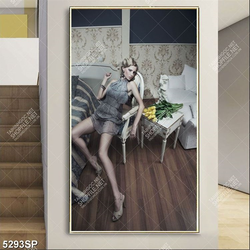 Tranh người đẹp treo spa mã số 5293