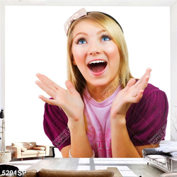 Tranh cô gái trẻ xinh đẹp mã số SP5291