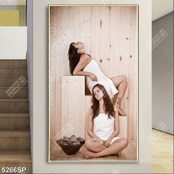 Tranh canvas trang trí spa