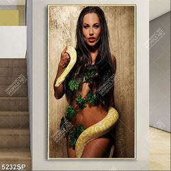 Tranh người mẫu đẹp chất lượng cao trang tri spa