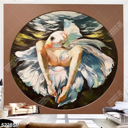 Tranh khổ dọc treo tường spa