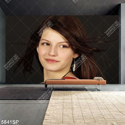 Tranh cô gái xinh đẹp SP5841