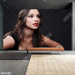 Tranh cô gái xinh đẹp SP5844