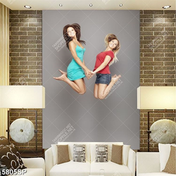 Tranh hai cô gái trẻ SP5805