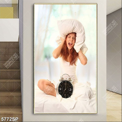 Tranh cô gái trẻ SP5772