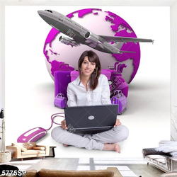 Tranh nghệ thuật cô gái trẻ SP5775