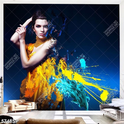 Tranh nghệ thuật người đẹp SP5748