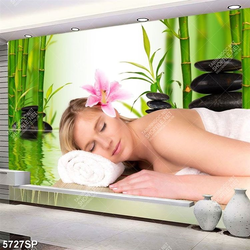 Tranh SP5727 người đẹp nằm thư giãn