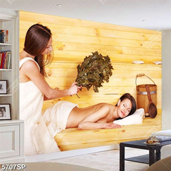 Tranh hai cô gái trong phòng xông hơi SP5707