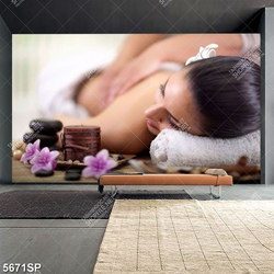 Tranh người đẹp nằm mát xa SP5671